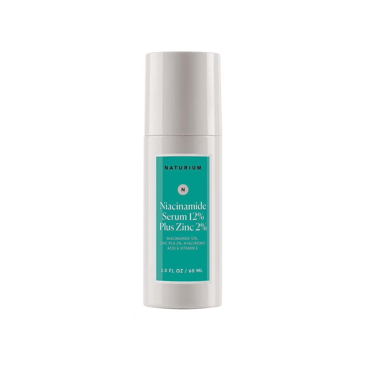 Naturium Niacinamide Face Serum 12% Plus Zinc 2%, Anti-Aging, Pore Minimizer & Dark Spot Corrector with Hyaluronic Acid & Vitamin E, Vegan & Cruelty-Free, 1 oz