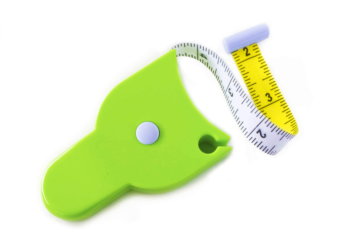 Perfect Body Tape Measure - 80 Inch Automatic Telescopic Tape Measure - Retractable Measuring Tape for Body: Waist, Hip, Bust, Arms, and More (White - 80 inch)