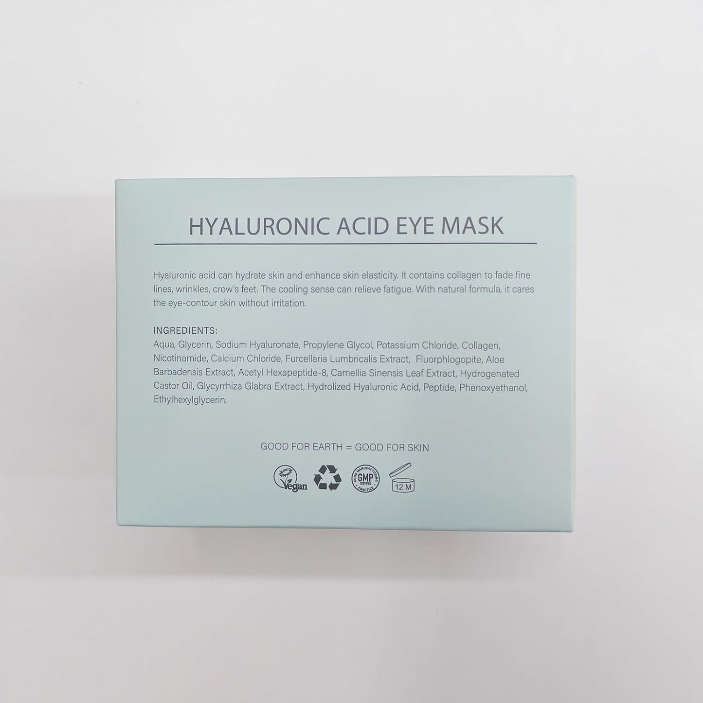 Under Eye Patchs Hyaluronic Acid Eye Mask for Dark Circles and Puffiness Wrinkle Eye Bags 30 Pairs