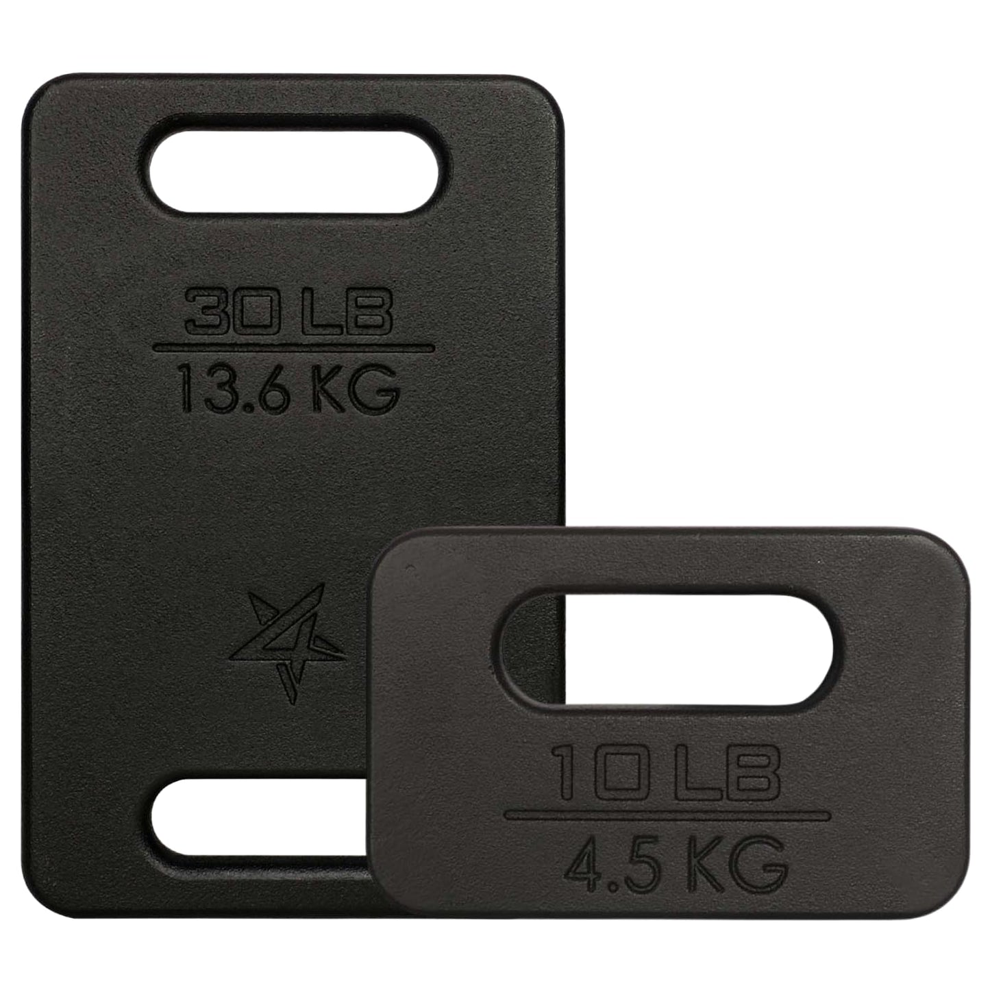 Yes4All Cast Iron Ruck Weight, Weighted Plate for Rucking, Swings, Squat, Strength Training - Multiple Weights: 10LB to 45LB
