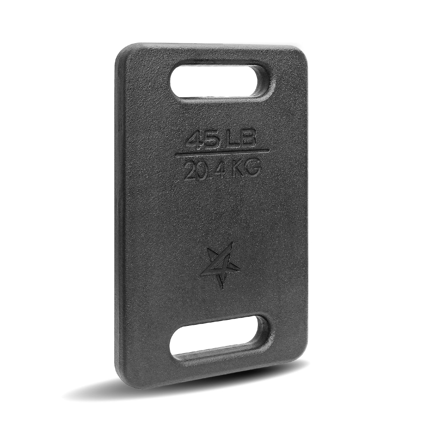 Yes4All Cast Iron Ruck Weight, Weighted Plate for Rucking, Swings, Squat, Strength Training - Multiple Weights: 10LB to 45LB