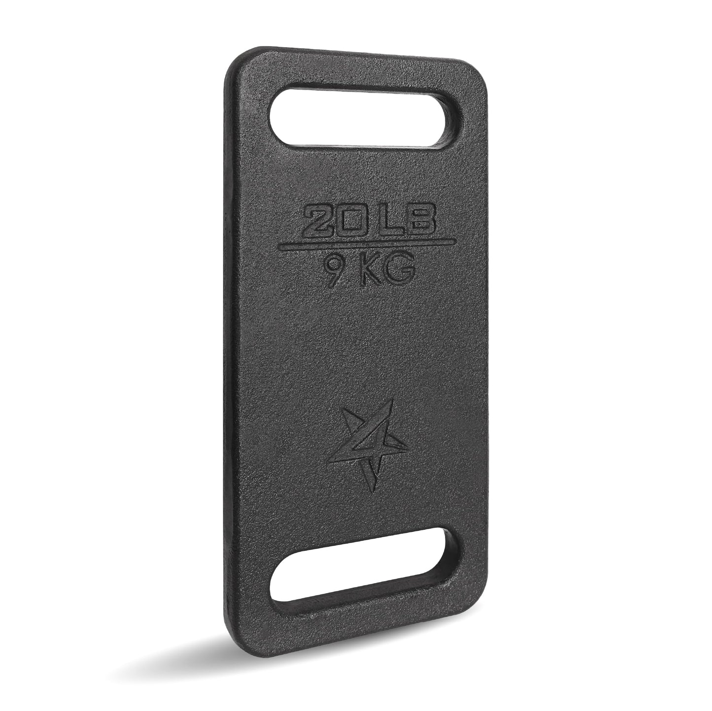 Yes4All Cast Iron Ruck Weight, Weighted Plate for Rucking, Swings, Squat, Strength Training - Multiple Weights: 10LB to 45LB