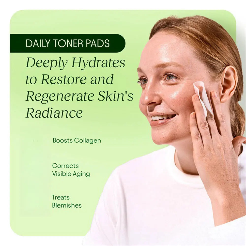 Korean Toner Pads, Dark Spots & Wrinkle Care – 100pcs