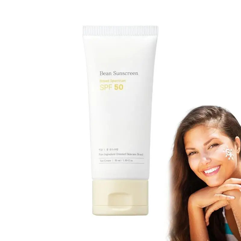 Facial Sunscreen SPF50 – Lightweight, Non-Greasy Protection for Active Skin (50ml)