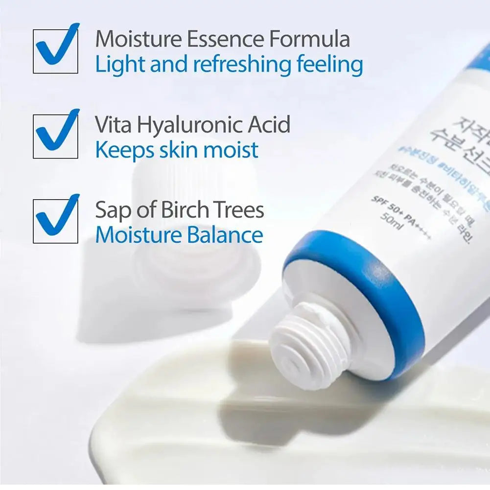 Birch Juice Sunscreen + | Moisturizing Protection Sun Cream