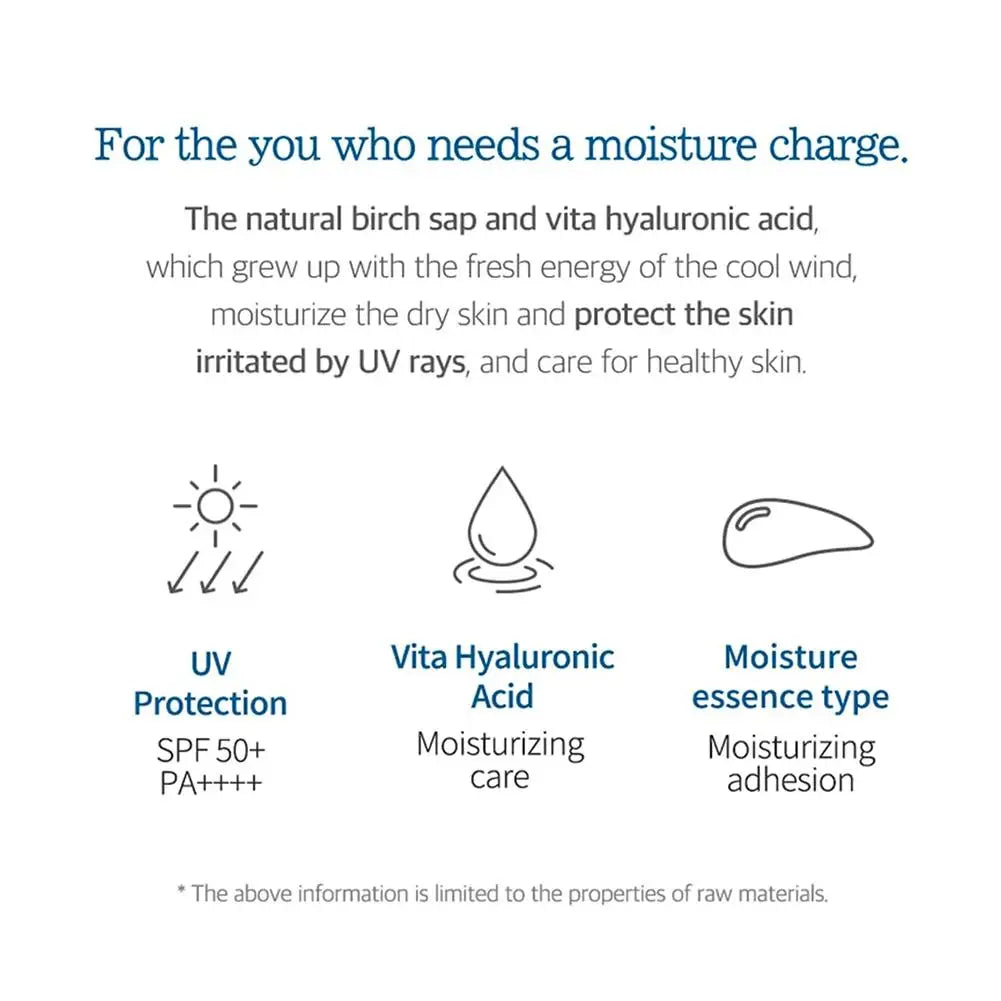 Birch Juice Sunscreen + | Moisturizing Protection Sun Cream