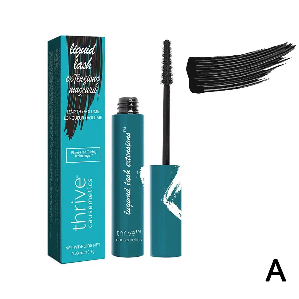 Waterproof Curling & Volumizing Mascara – Extra Length & Natural Black Lash Extension