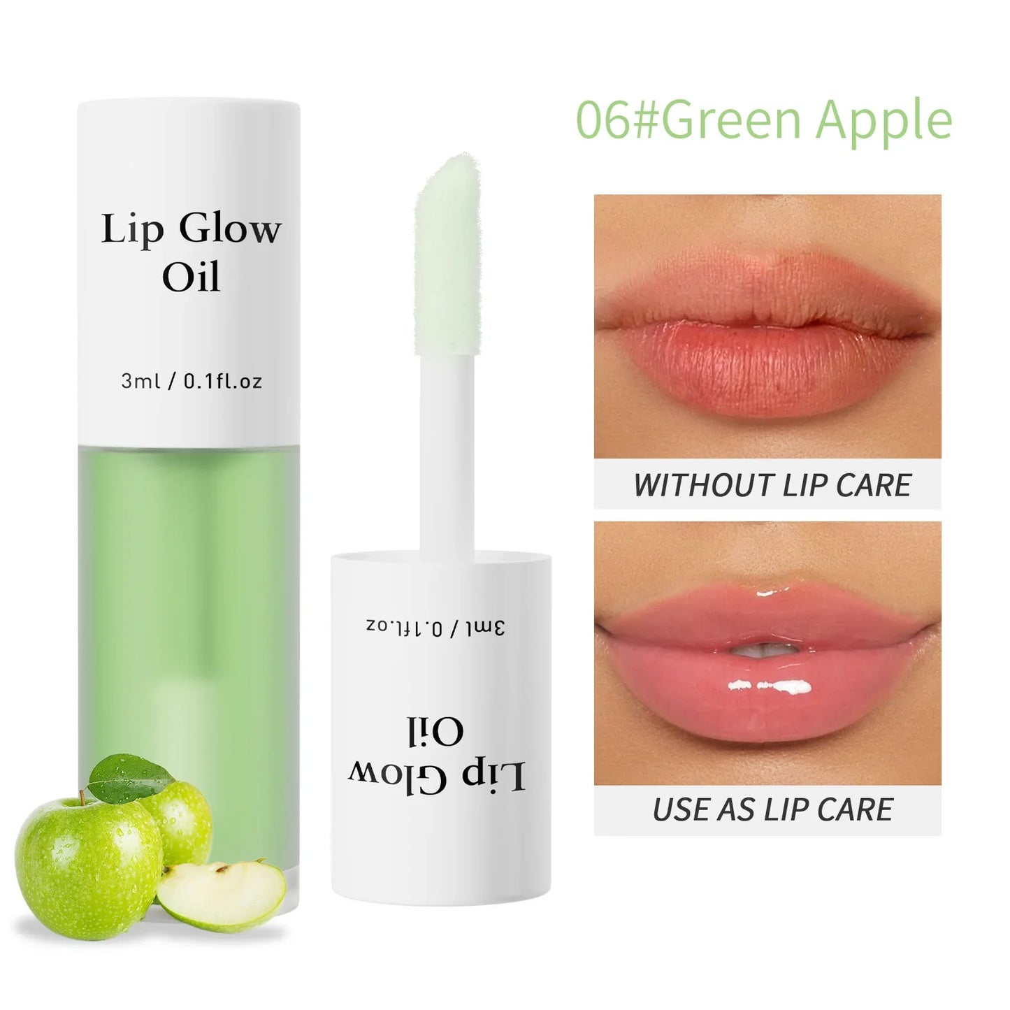 Moisturizing Lip Oil Gloss – Long-Lasting Jelly Tint for Shiny, Hydrated Lips