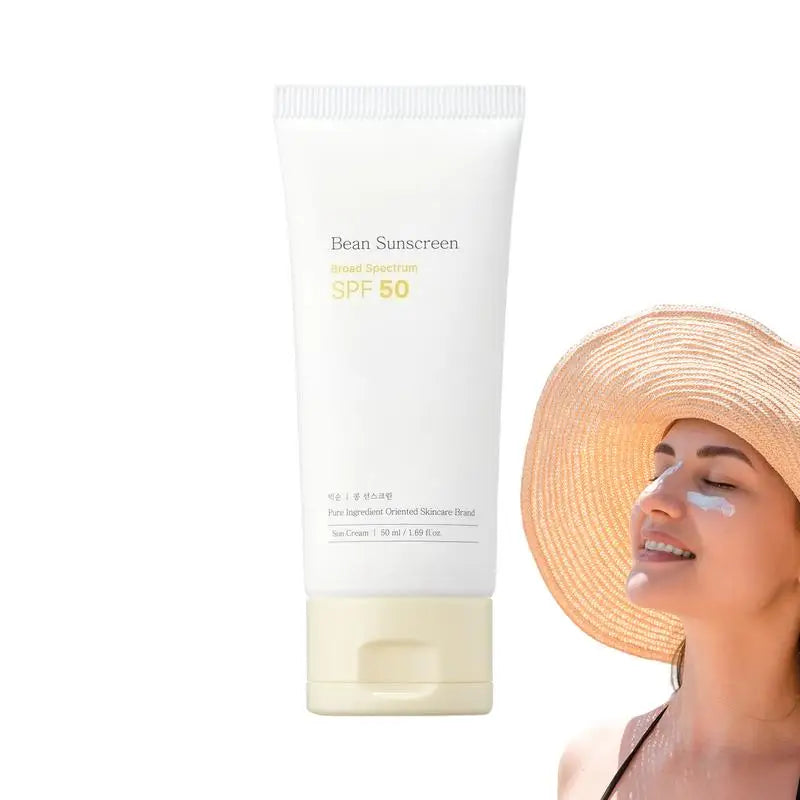 Facial Sunscreen SPF50 – Lightweight, Non-Greasy Protection for Active Skin (50ml)