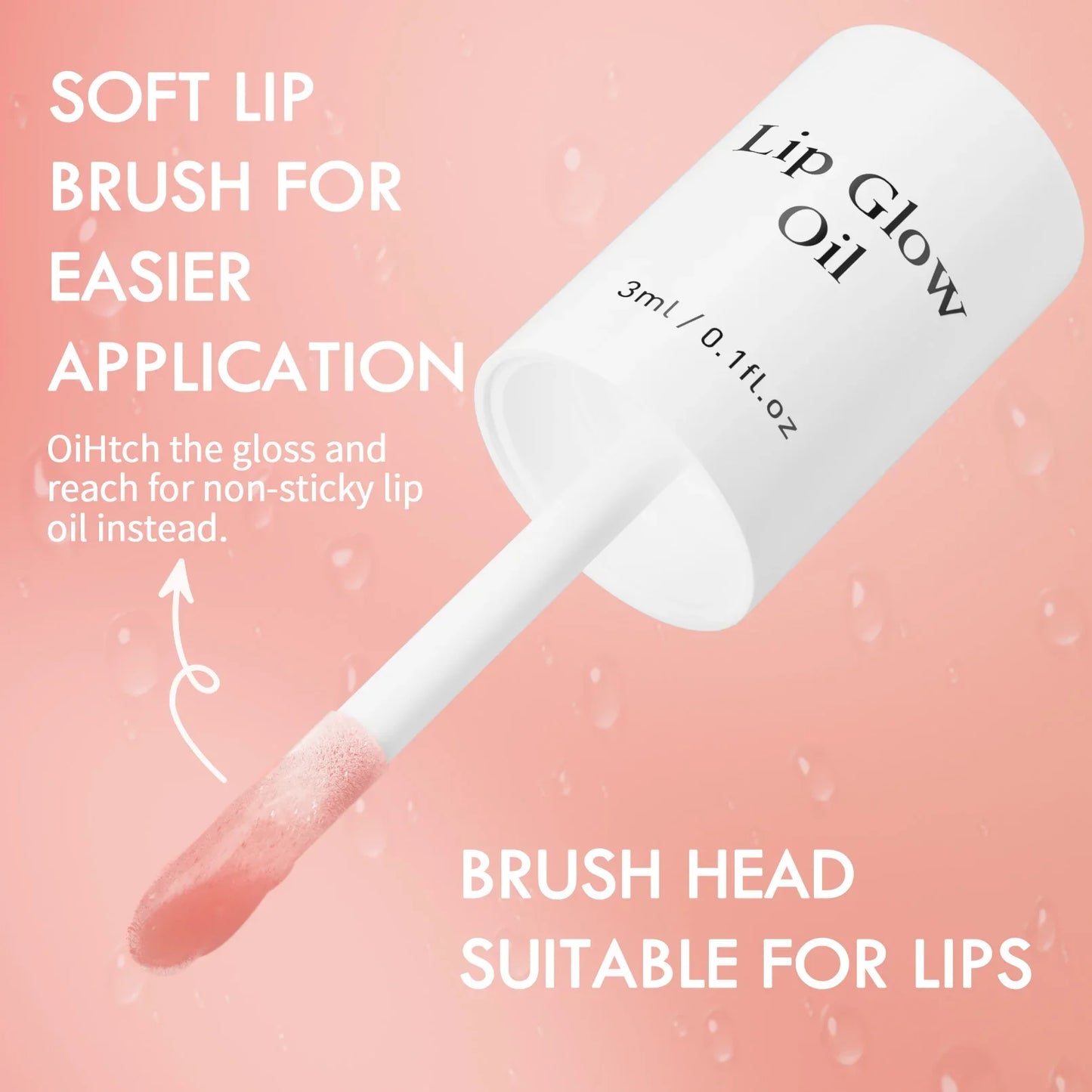 Moisturizing Lip Oil Gloss – Long-Lasting Jelly Tint for Shiny, Hydrated Lips