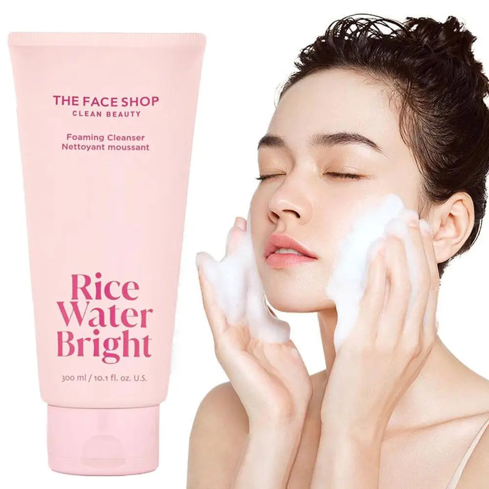 Rice Foaming Face Cleanser – Deep Pore Cleansing, Oil Control & Hydration (150ml)