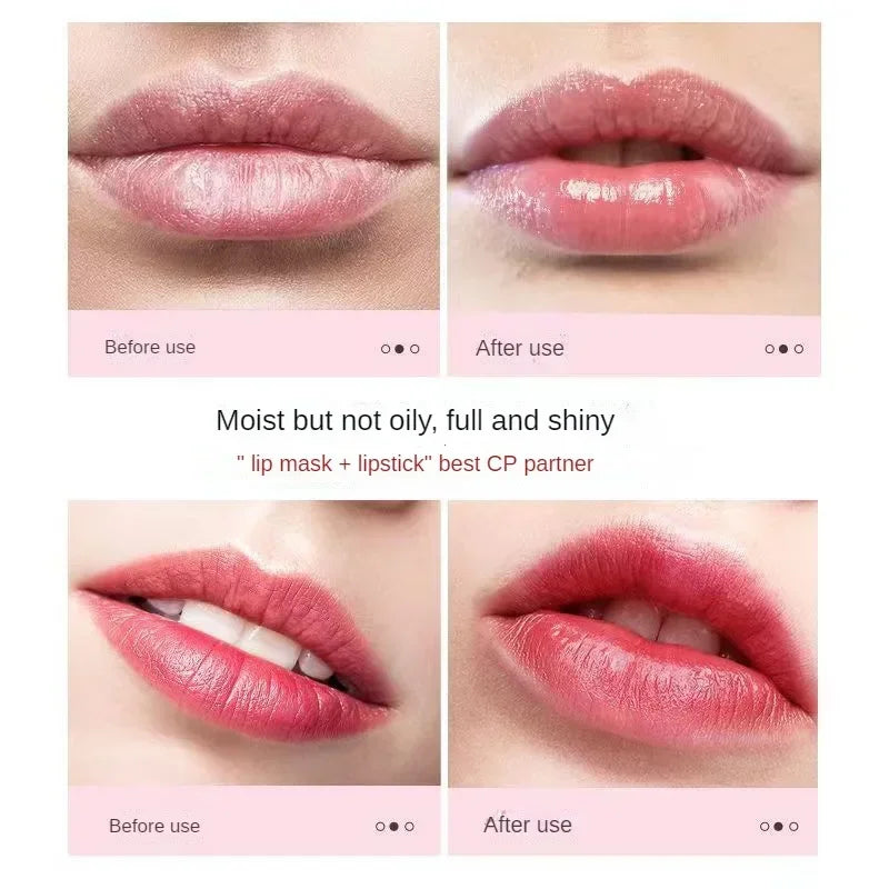 Strawberry Lip Sleep Mask – Deep Moisturizing Night Lip Care