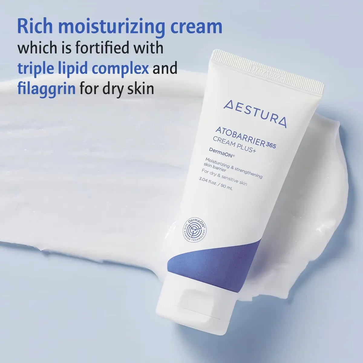 Korean Ceramide Barrier Repair Moisturizer for Skin – 120H Hydration Cream 80ml