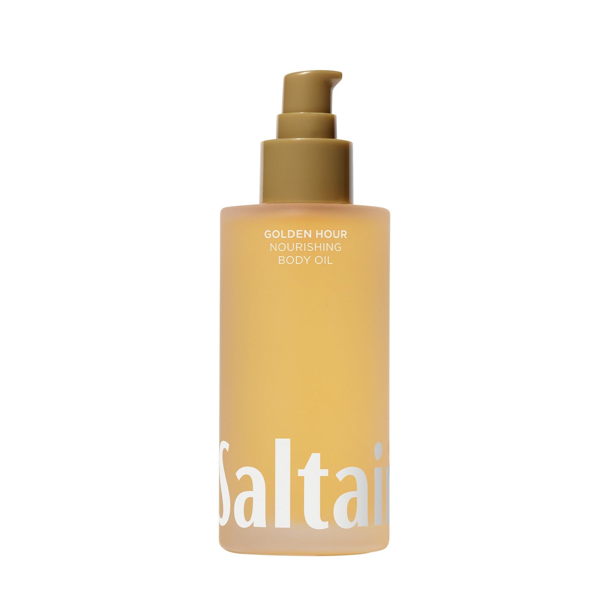 Saltair Body Oil. Luxurious Pink Beach After Shower and Bath Oil Moisturizer for Women. Botanical, Non-Greasy, and Well-Absorbing Lotion for Hydrating Dry Skin. 4oz Pump Bottle
