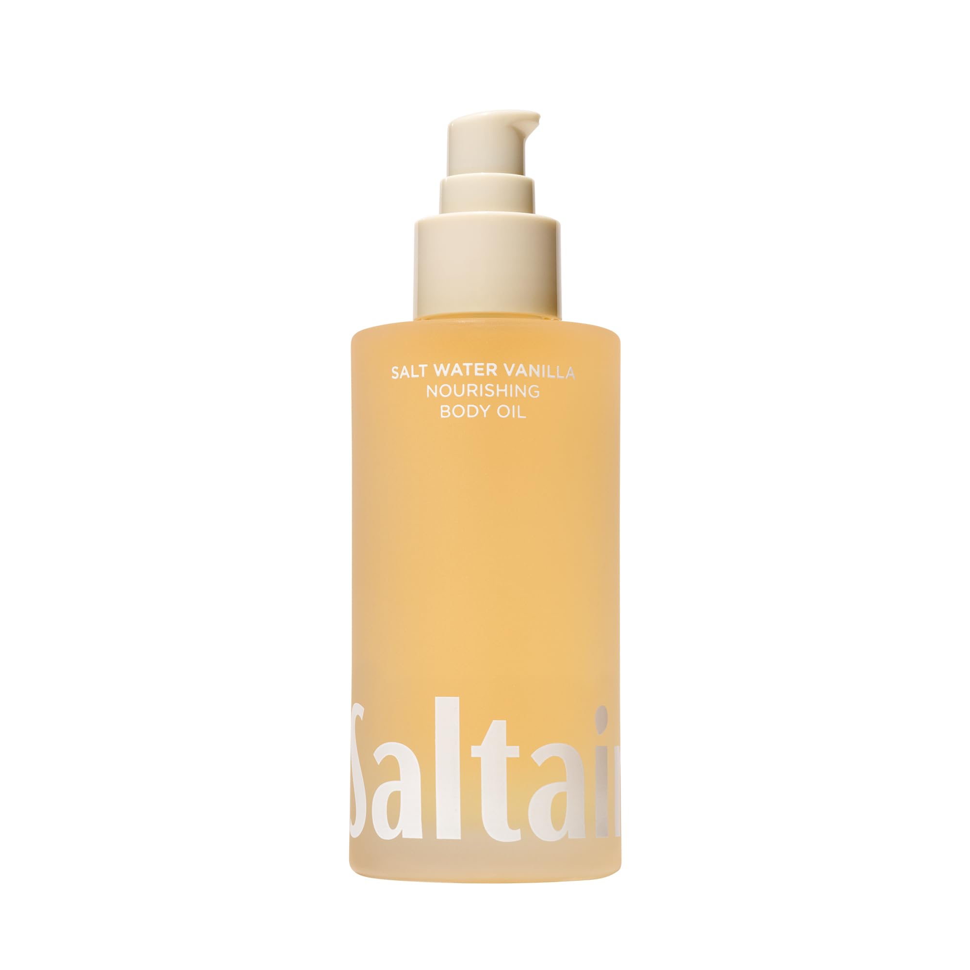 Saltair Body Oil. Luxurious Pink Beach After Shower and Bath Oil Moisturizer for Women. Botanical, Non-Greasy, and Well-Absorbing Lotion for Hydrating Dry Skin. 4oz Pump Bottle
