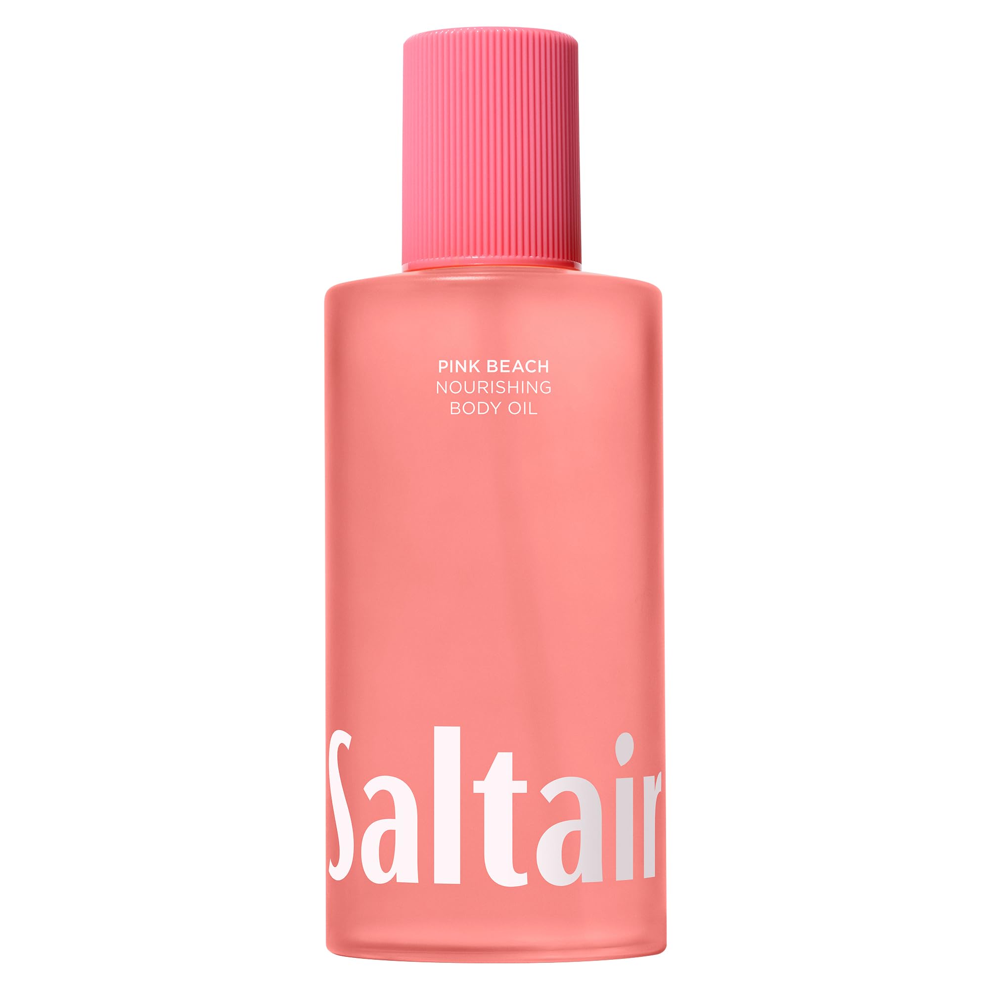 Saltair Body Oil. Luxurious Pink Beach After Shower and Bath Oil Moisturizer for Women. Botanical, Non-Greasy, and Well-Absorbing Lotion for Hydrating Dry Skin. 4oz Pump Bottle