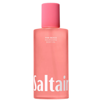 Saltair Body Oil. Luxurious Pink Beach After Shower and Bath Oil Moisturizer for Women. Botanical, Non-Greasy, and Well-Absorbing Lotion for Hydrating Dry Skin. 4oz Pump Bottle