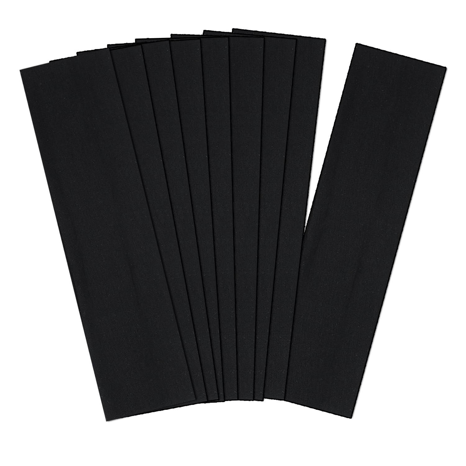 9Pcs Headbands for women Non Slip Headband, Soft Elastic Hair Bands for Women's Hair, Fashion Cotton Cloth Stretchy Sweat Bands Headbands for Sports, Makeup, Gym, Running, Yoga, Workout (9Colors-A)
