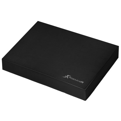 ProsourceFit Exercise Balance Pad – Large Cushioned Non-Slip Foam Mat & Knee Pad for Fitness, Stability Training, Physical Therapy, Yoga 15"x19"