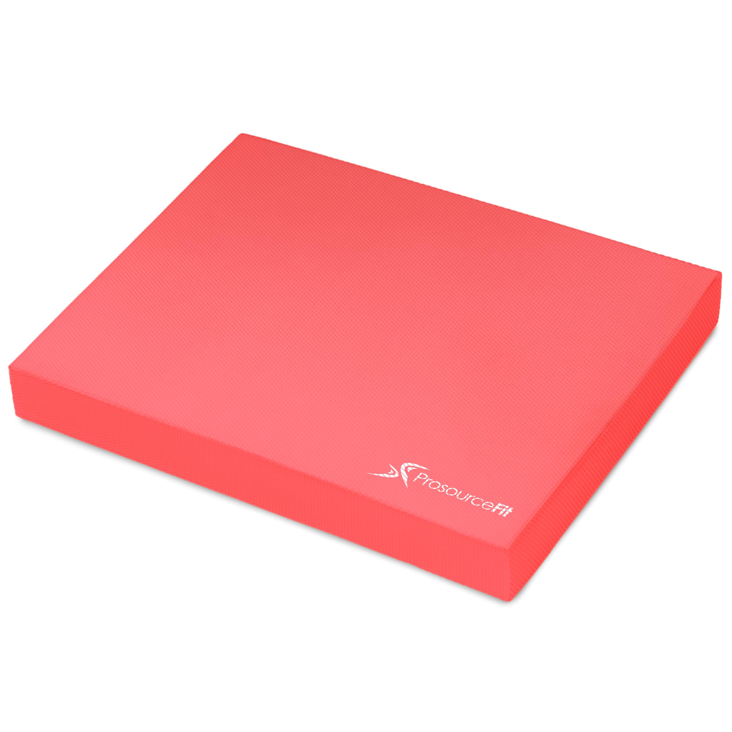 ProsourceFit Exercise Balance Pad – Large Cushioned Non-Slip Foam Mat & Knee Pad for Fitness, Stability Training, Physical Therapy, Yoga 15"x19"