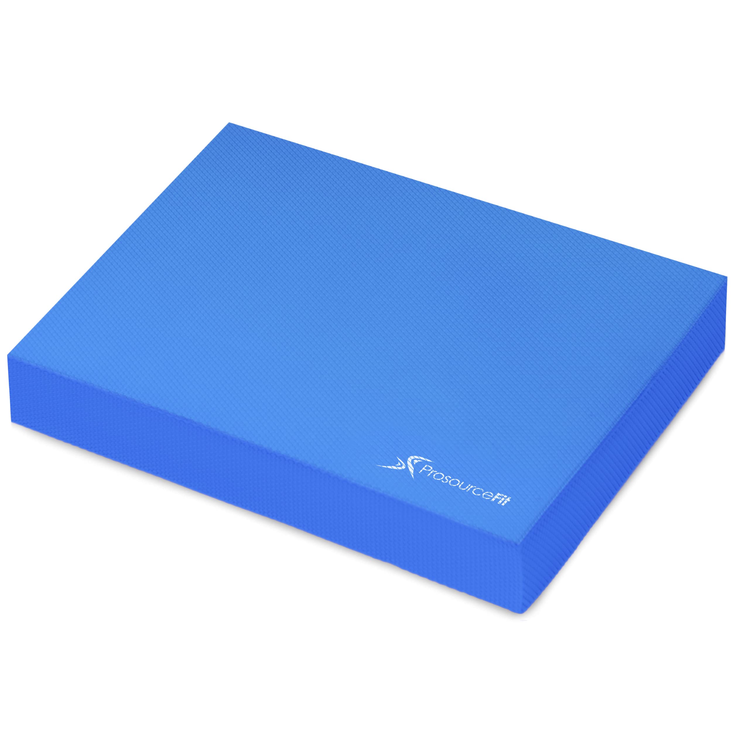 ProsourceFit Exercise Balance Pad – Large Cushioned Non-Slip Foam Mat & Knee Pad for Fitness, Stability Training, Physical Therapy, Yoga 15"x19"