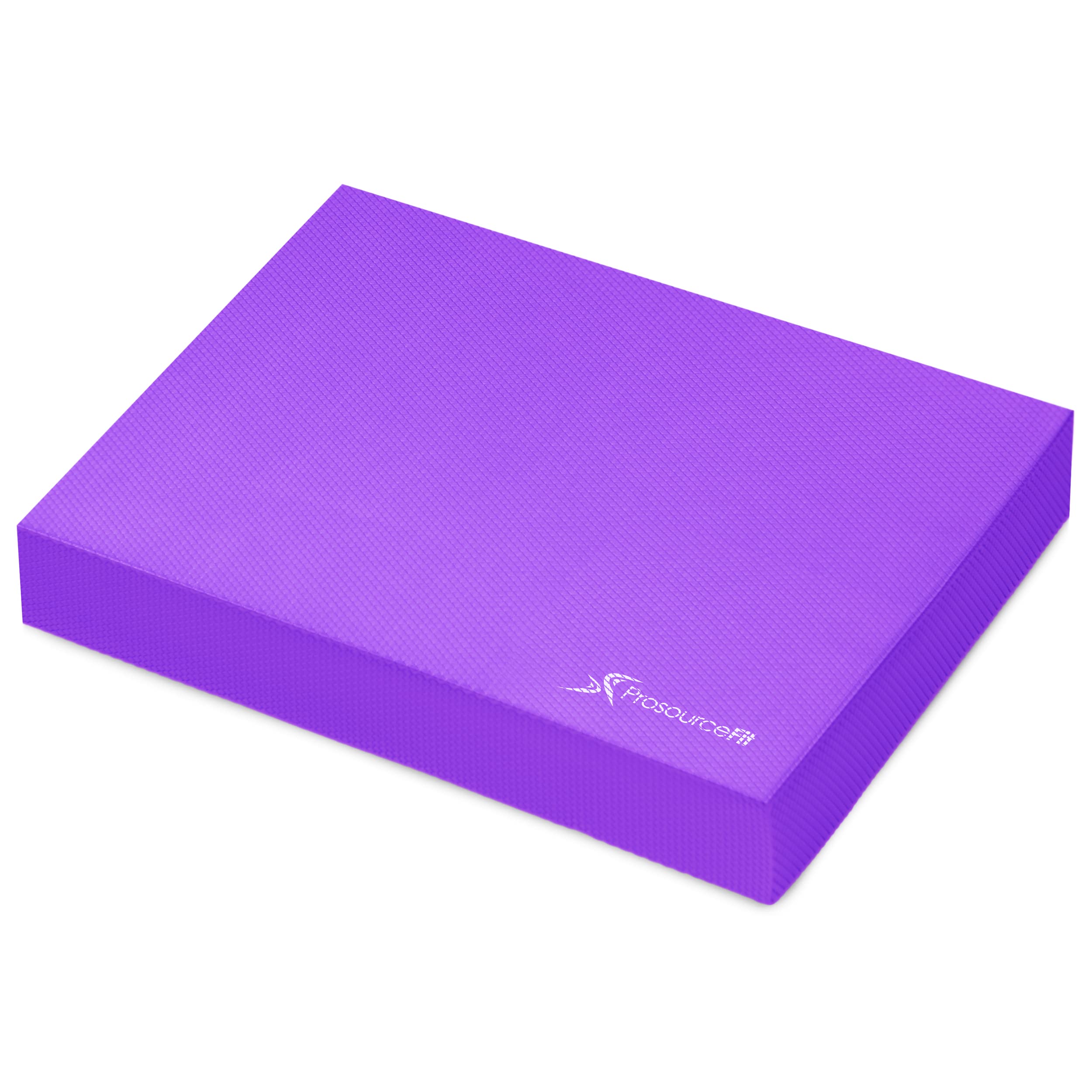 ProsourceFit Exercise Balance Pad – Large Cushioned Non-Slip Foam Mat & Knee Pad for Fitness, Stability Training, Physical Therapy, Yoga 15"x19"