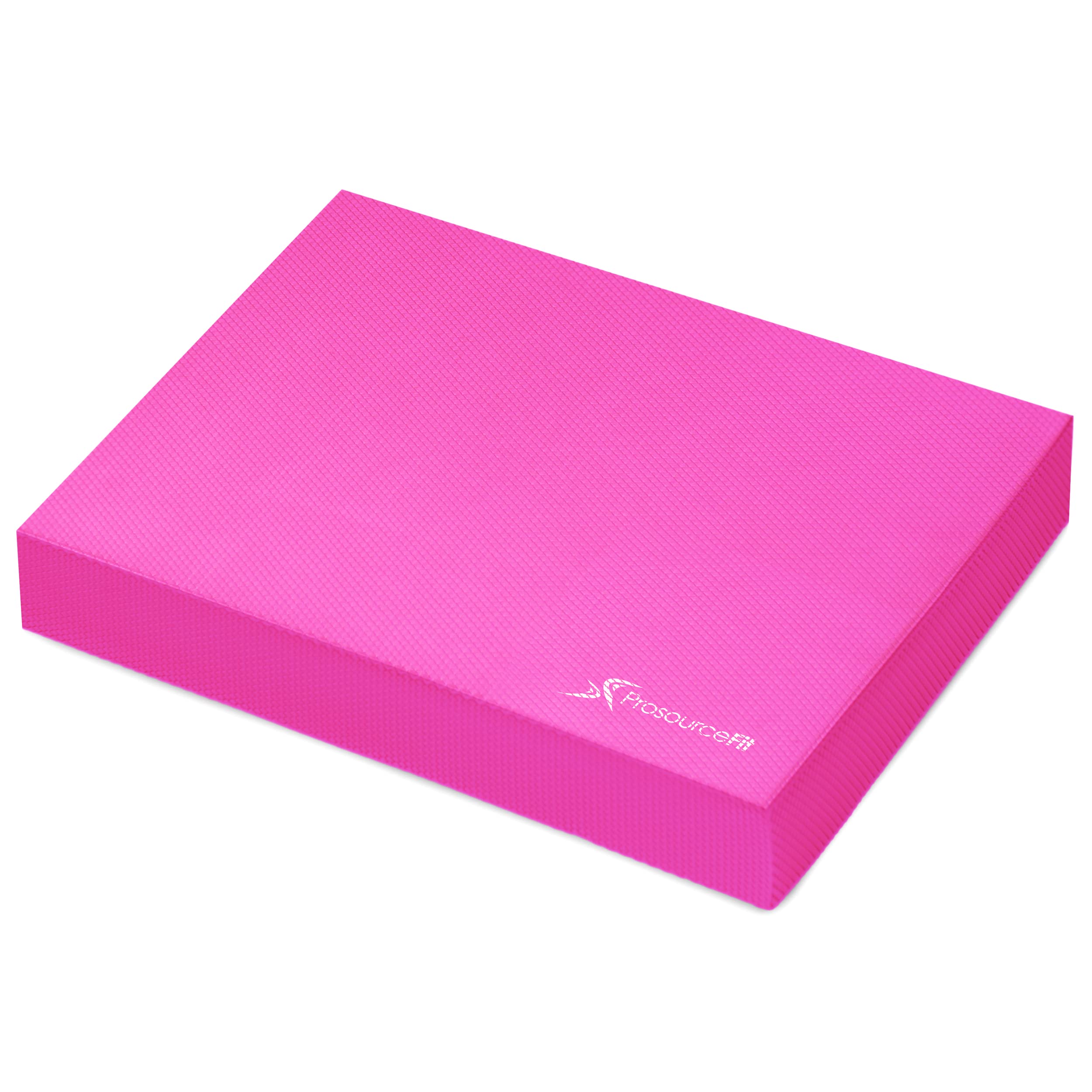 ProsourceFit Exercise Balance Pad – Large Cushioned Non-Slip Foam Mat & Knee Pad for Fitness, Stability Training, Physical Therapy, Yoga 15"x19"