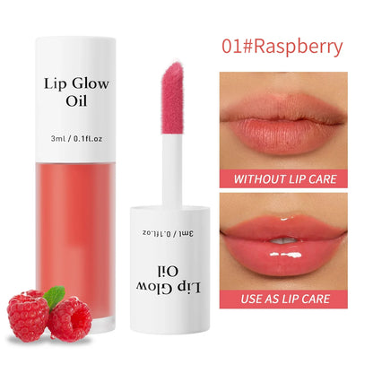 Moisturizing Lip Oil Gloss – Long-Lasting Jelly Tint for Shiny, Hydrated Lips