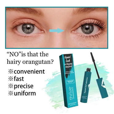 Waterproof Curling & Volumizing Mascara – Extra Length & Natural Black Lash Extension