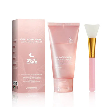 Collagen Overnight Peel-Off Mask 75ml – Deep Hydration  Korean Night Cream