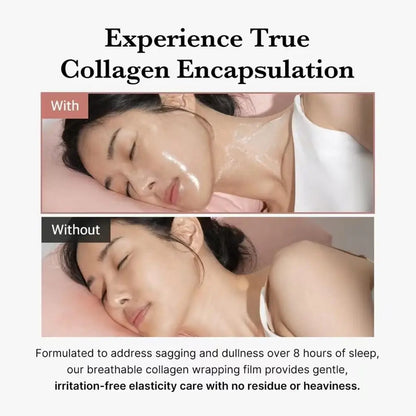 Collagen Overnight Peel-Off Mask 75ml – Deep Hydration  Korean Night Cream