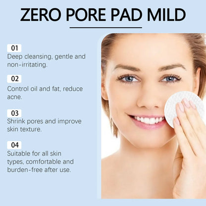 Salicylic Acid Exfoliating Cotton Pads – Moisturizing & Pore-Refining Facial Wipes for Smoother-Looking Skin