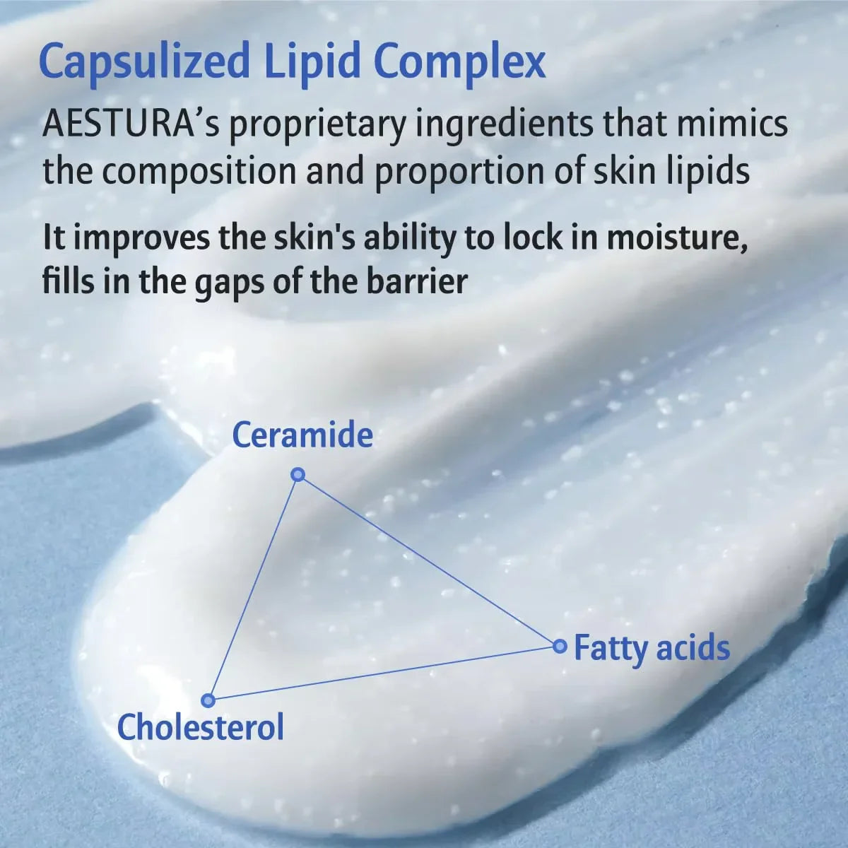 Korean Ceramide Barrier Repair Moisturizer for Skin – 120H Hydration Cream 80ml