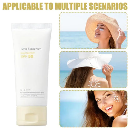 Facial Sunscreen SPF50 – Lightweight, Non-Greasy Protection for Active Skin (50ml)