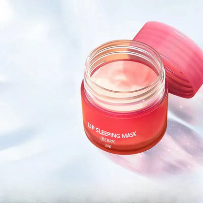 Strawberry Lip Sleep Mask – Deep Moisturizing Night Lip Care