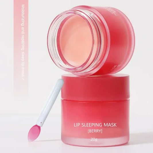 Strawberry Lip Sleep Mask – Deep Moisturizing Night Lip Care