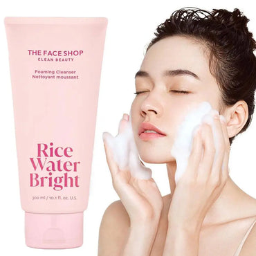 Rice Foaming Face Cleanser – Deep Pore Cleansing, Oil Control & Hydration (150ml)