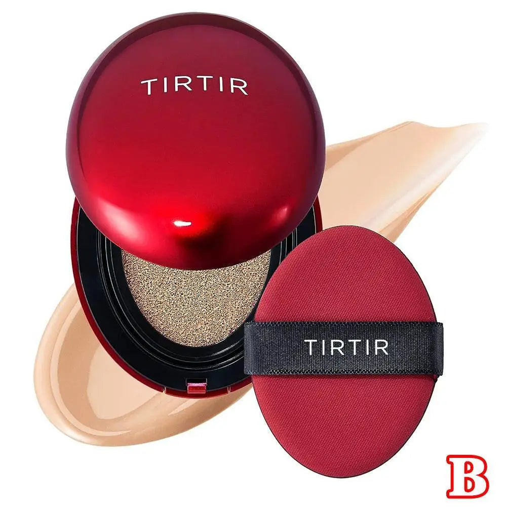 Waterproof Red Cushion Concealer Foundation – Lightweight, Matte, Moisturizing Base