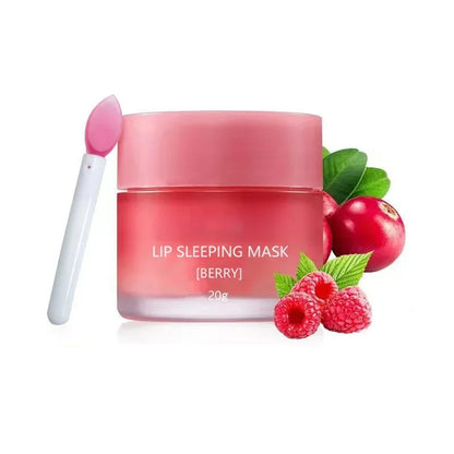 Strawberry Lip Sleep Mask – Deep Moisturizing Night Lip Care
