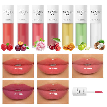Moisturizing Lip Oil Gloss – Long-Lasting Jelly Tint for Shiny, Hydrated Lips