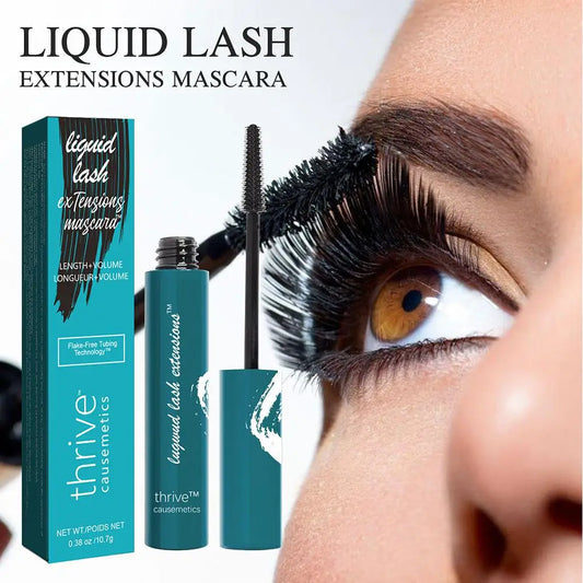Waterproof Curling & Volumizing Mascara – Extra Length & Natural Black Lash Extension